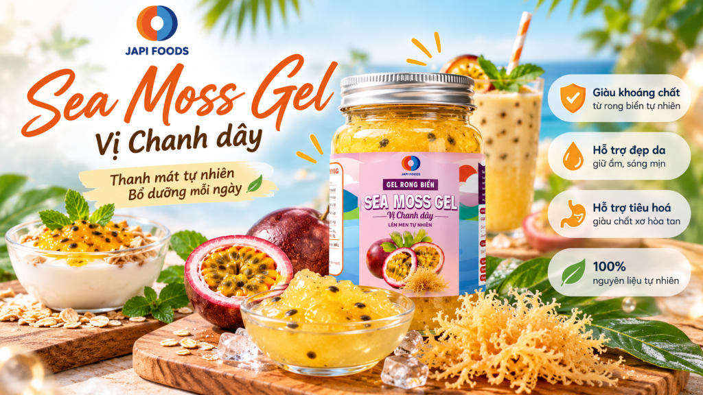 Sea Moss Gell giá bao nhiêu? Cập nhật giá tại Japi Foods