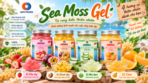 Sea Moss Gel Japi Foods – Nguồn dinh dưỡng từ nguyên liệu biển