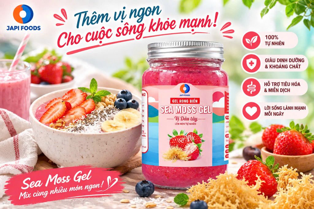Sea moss gel có giúp giảm cân không? Cách sử dụng hợp lí 