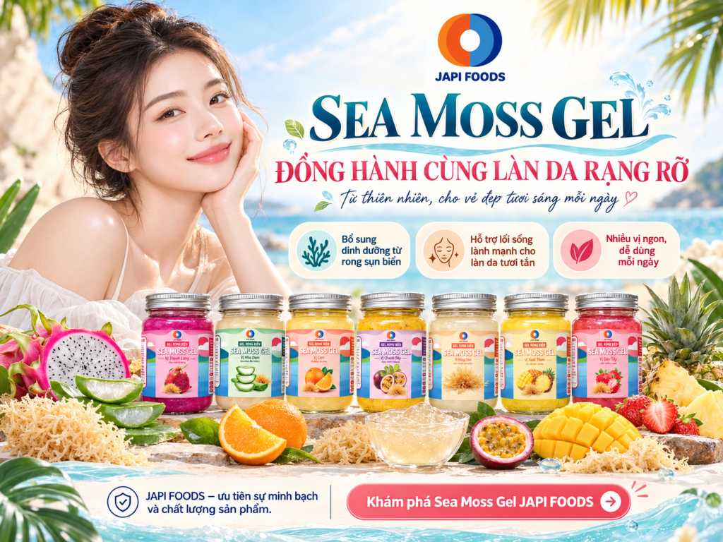 Sea Moss Gel có phải collagen thực vật không? 